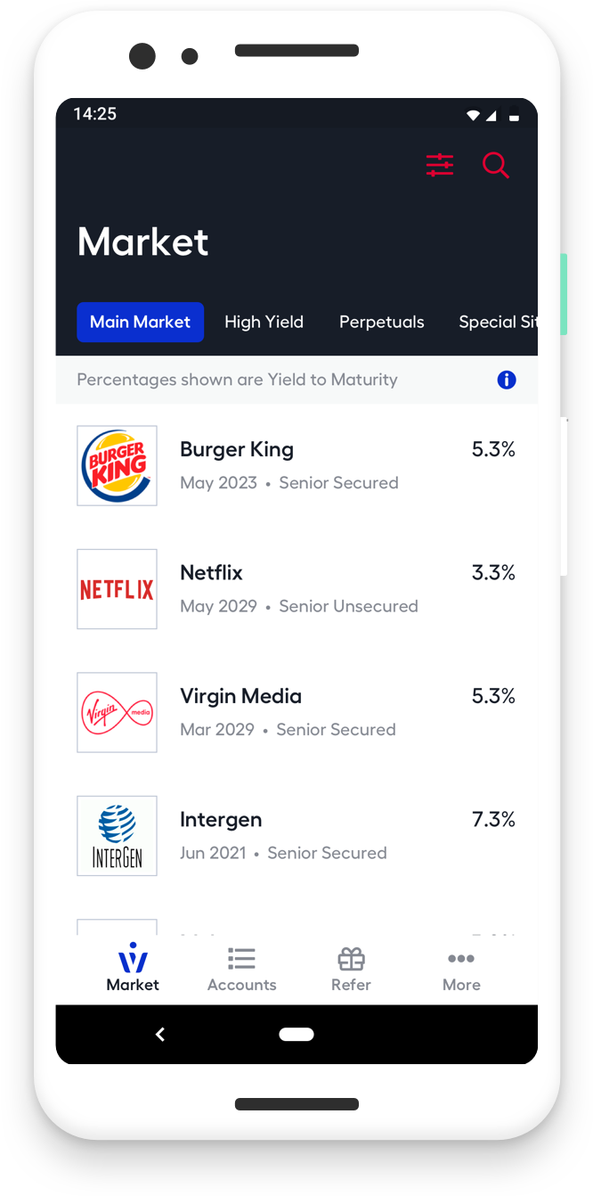 WiseAlpha application screenshot