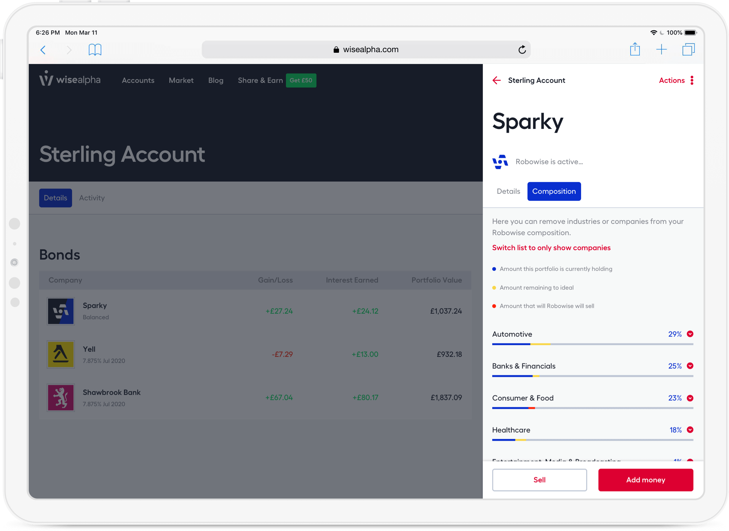Create account